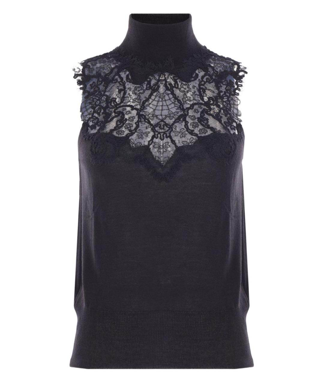 ERMANNO SCERVINO Черная майка, фото 1