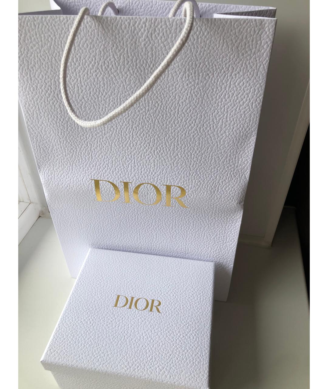 CHRISTIAN DIOR Золотой металлический чокер, фото 5