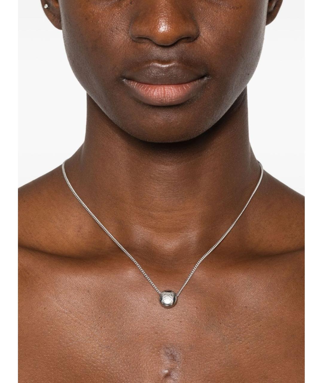 LOEWE Серебряное серебряное колье, фото 3
