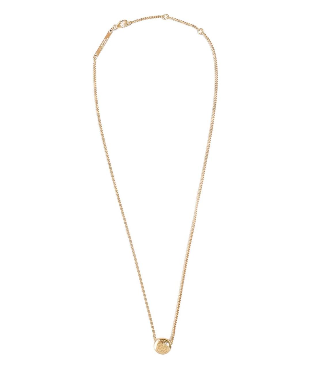 LOEWE Золотое колье, фото 1