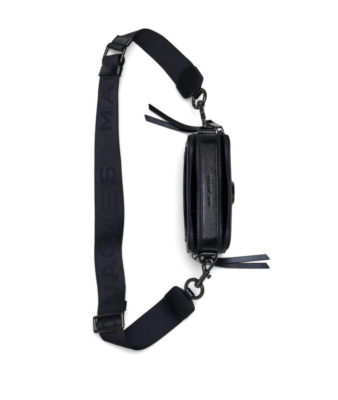 MARC JACOBS Черная кожаная сумка тоут, фото 7