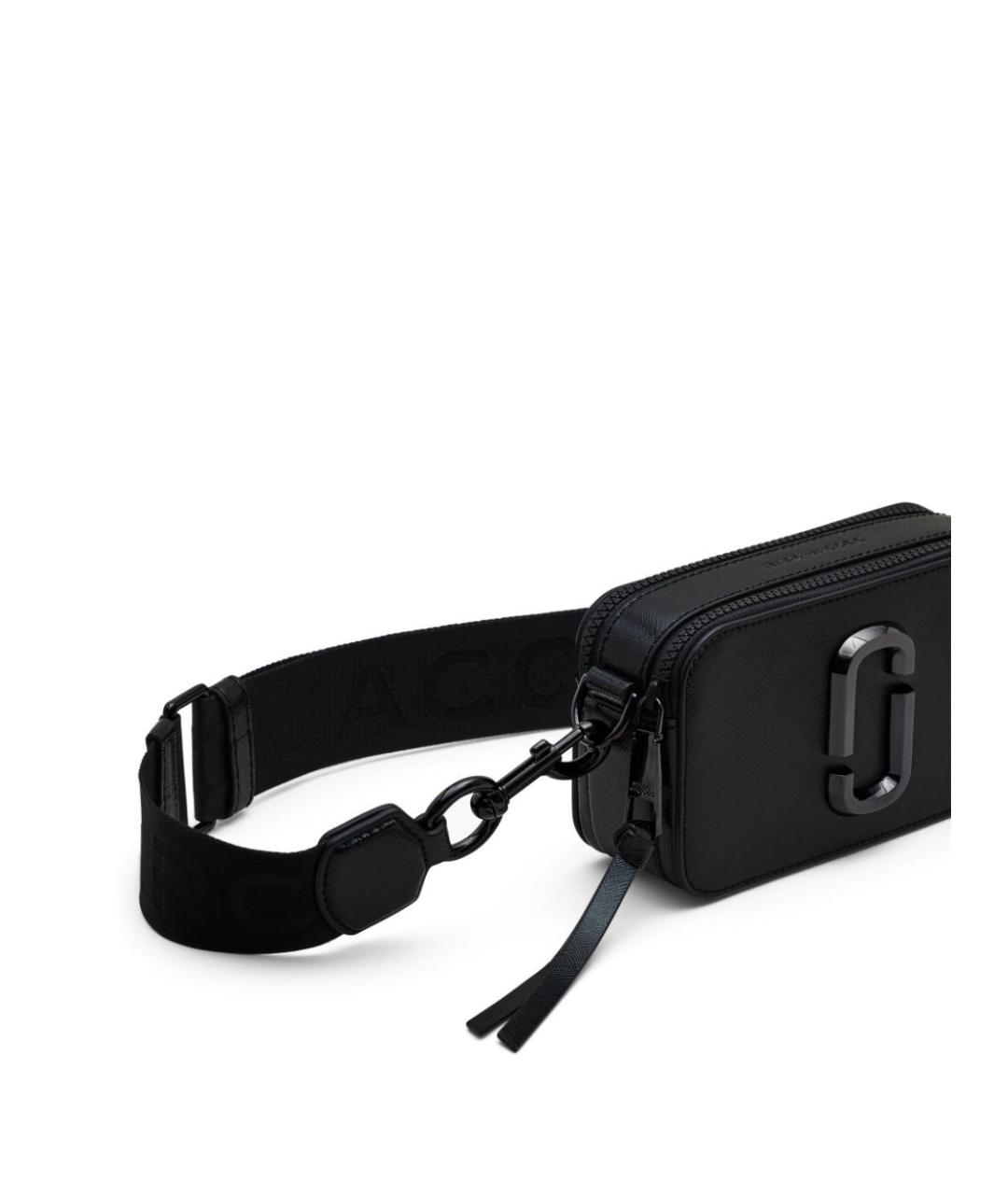 MARC JACOBS Черная кожаная сумка тоут, фото 5