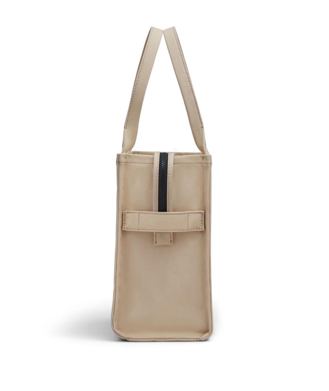 MARC JACOBS Бежевая хлопковая сумка тоут, фото 6