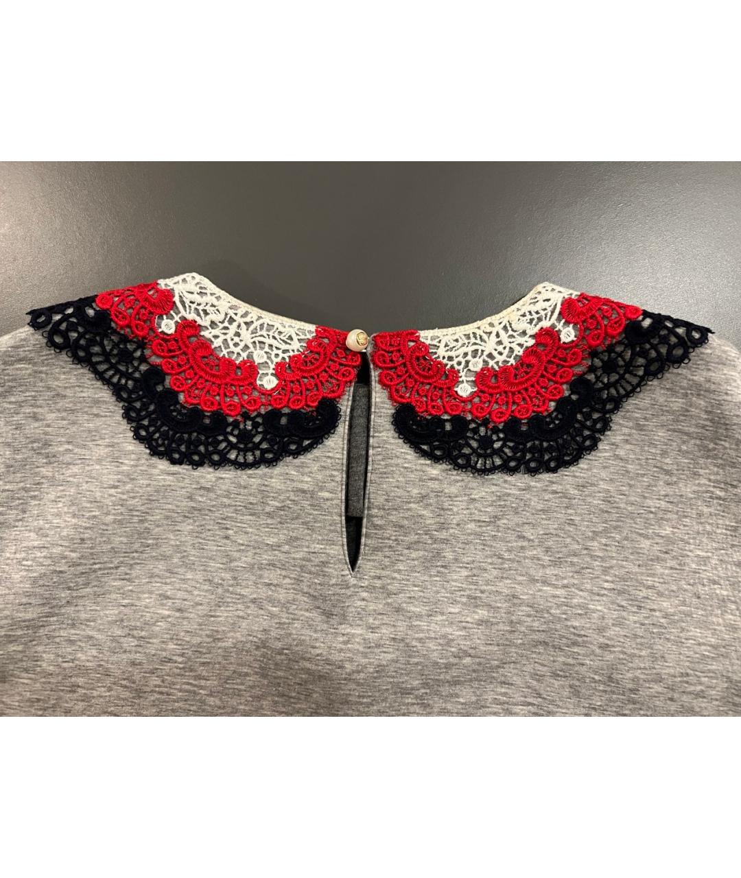 GUCCI Серый хлопковый детская футболка / топ, фото 4