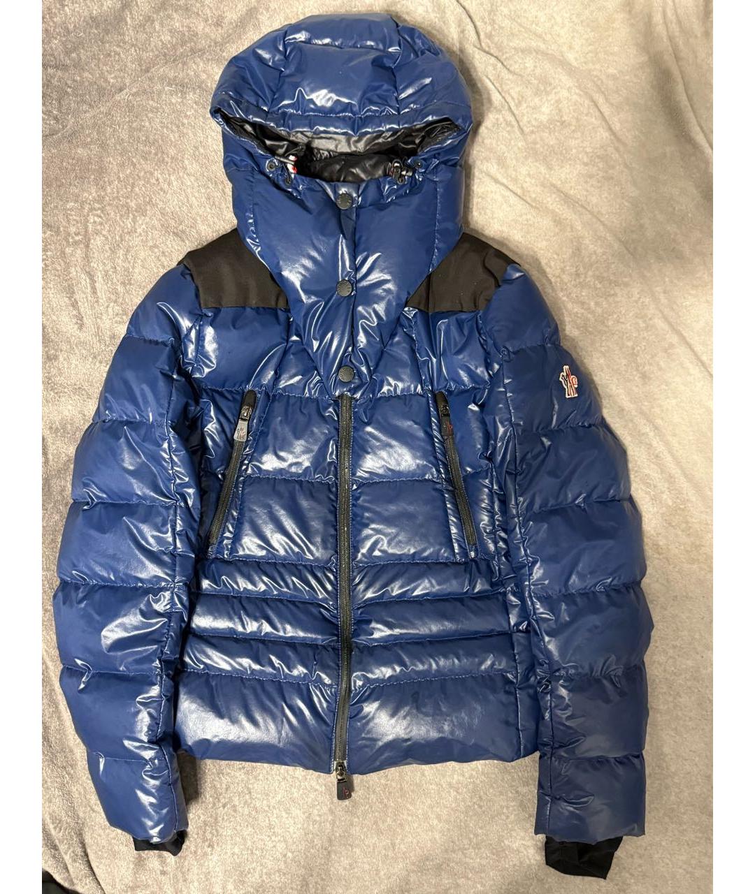 MONCLER Темно-синяя куртка, фото 6