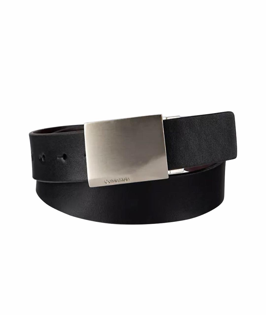 CALVIN KLEIN Черный ремень, фото 6