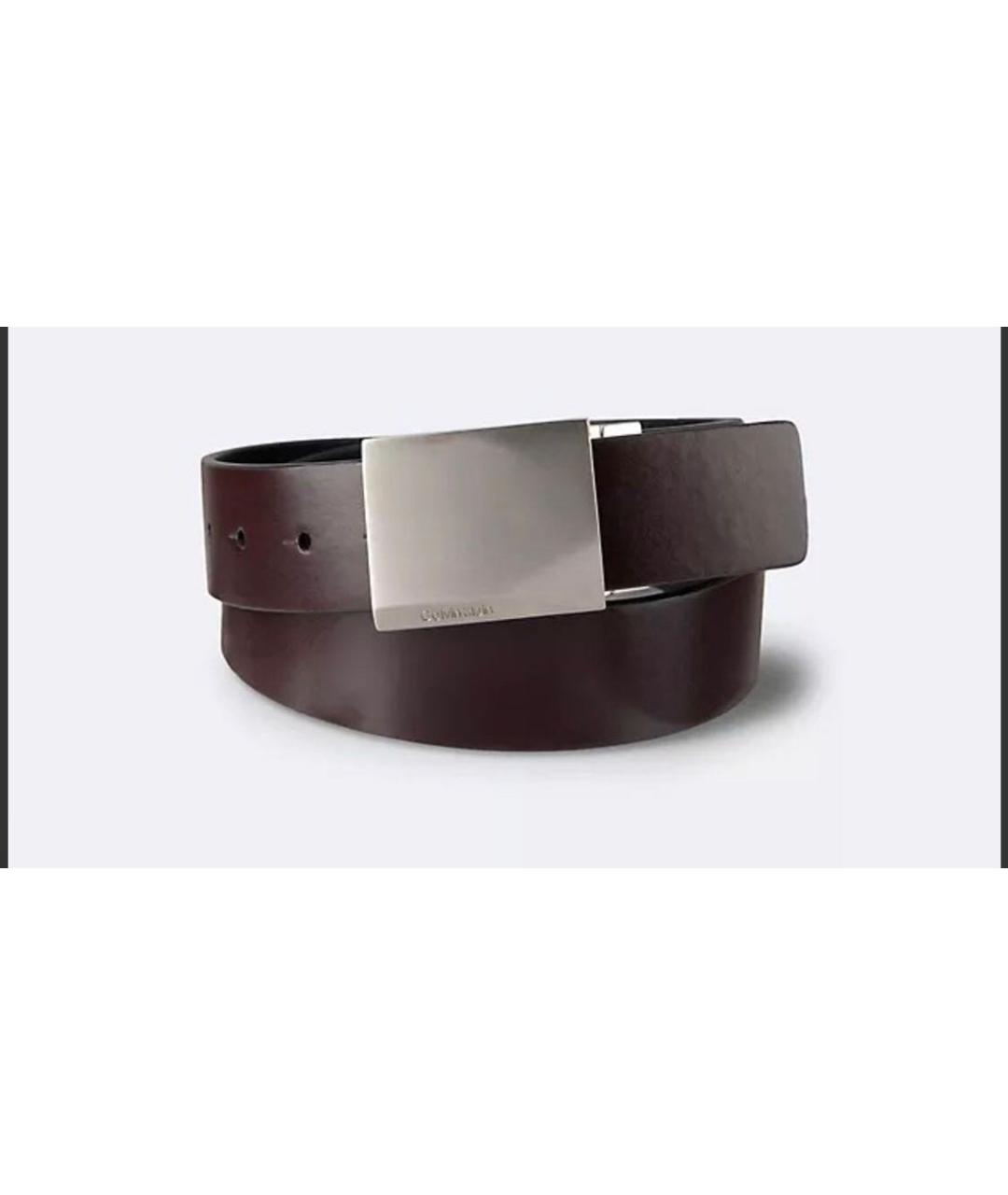 CALVIN KLEIN Черный ремень, фото 5
