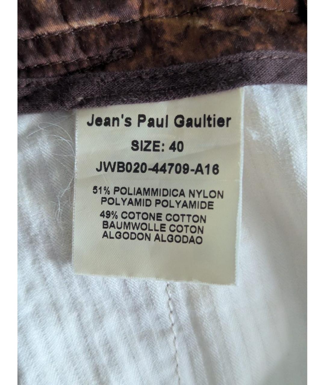 JEAN PAUL GAULTIER Брюки широкие, фото 8