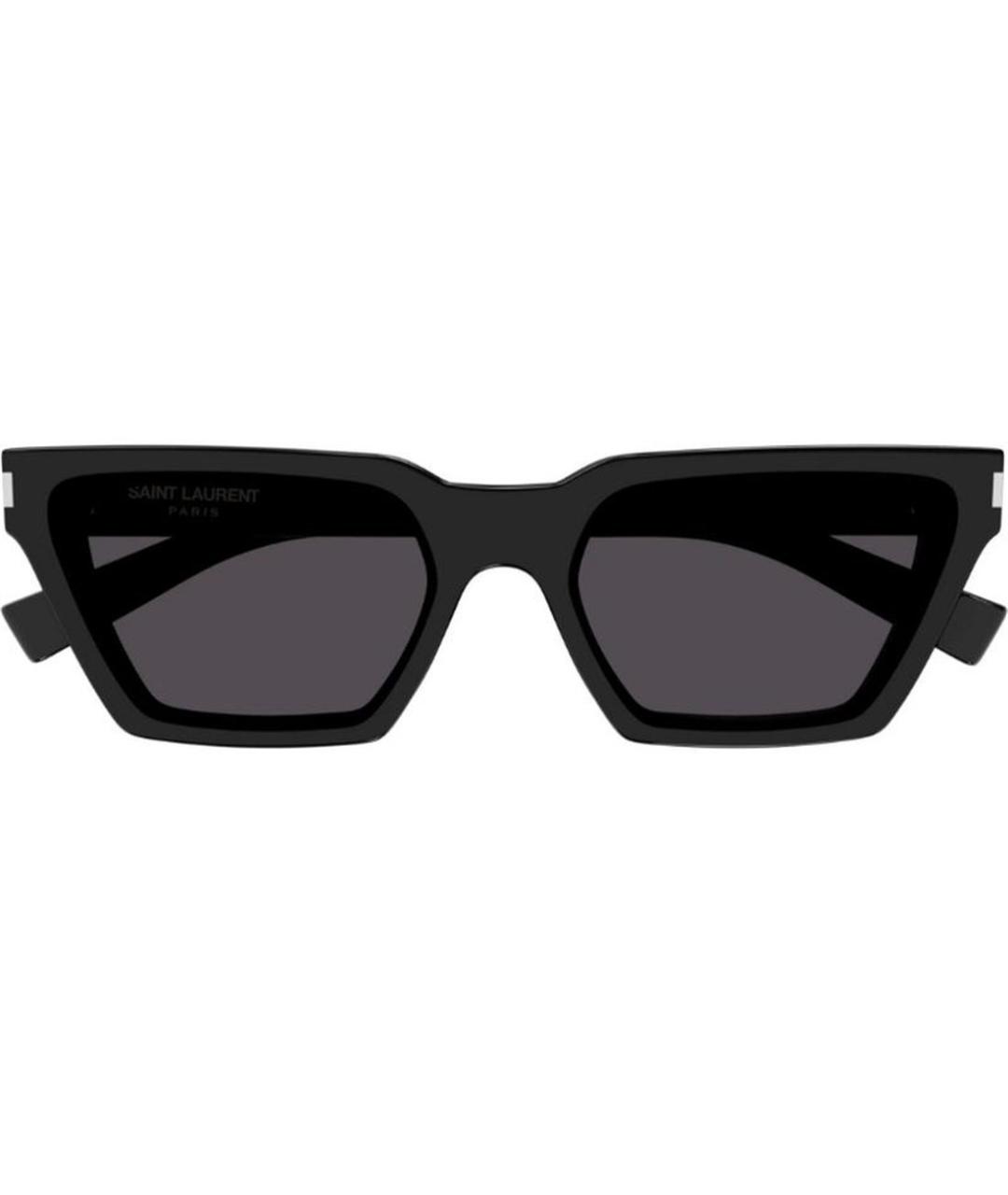 SAINT LAURENT Черные солнцезащитные очки, фото 1