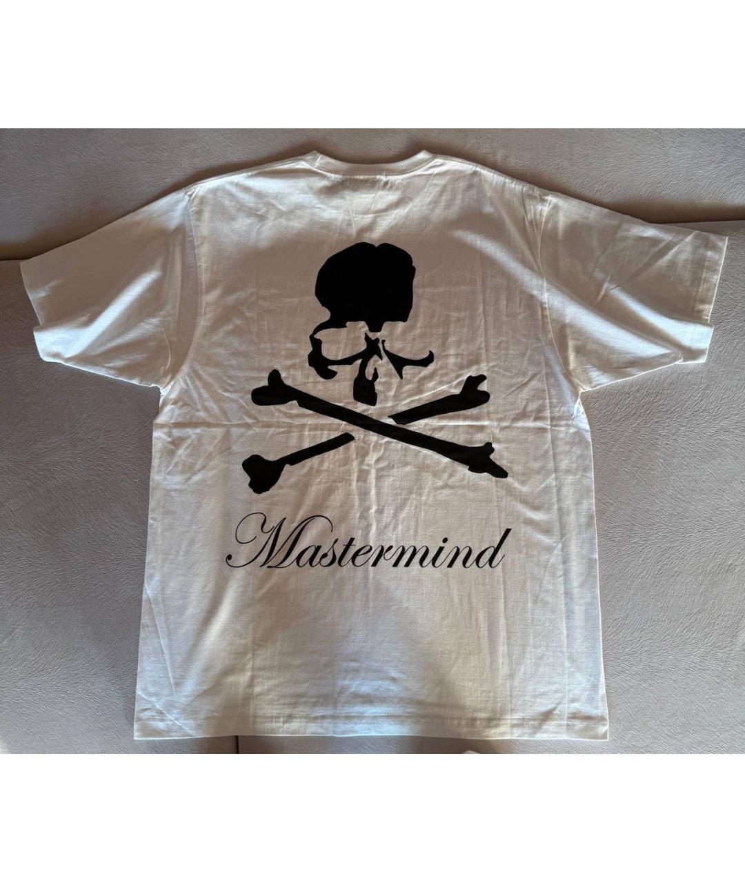 MASTERMIND WORLD Белая хлопковая футболка, фото 2