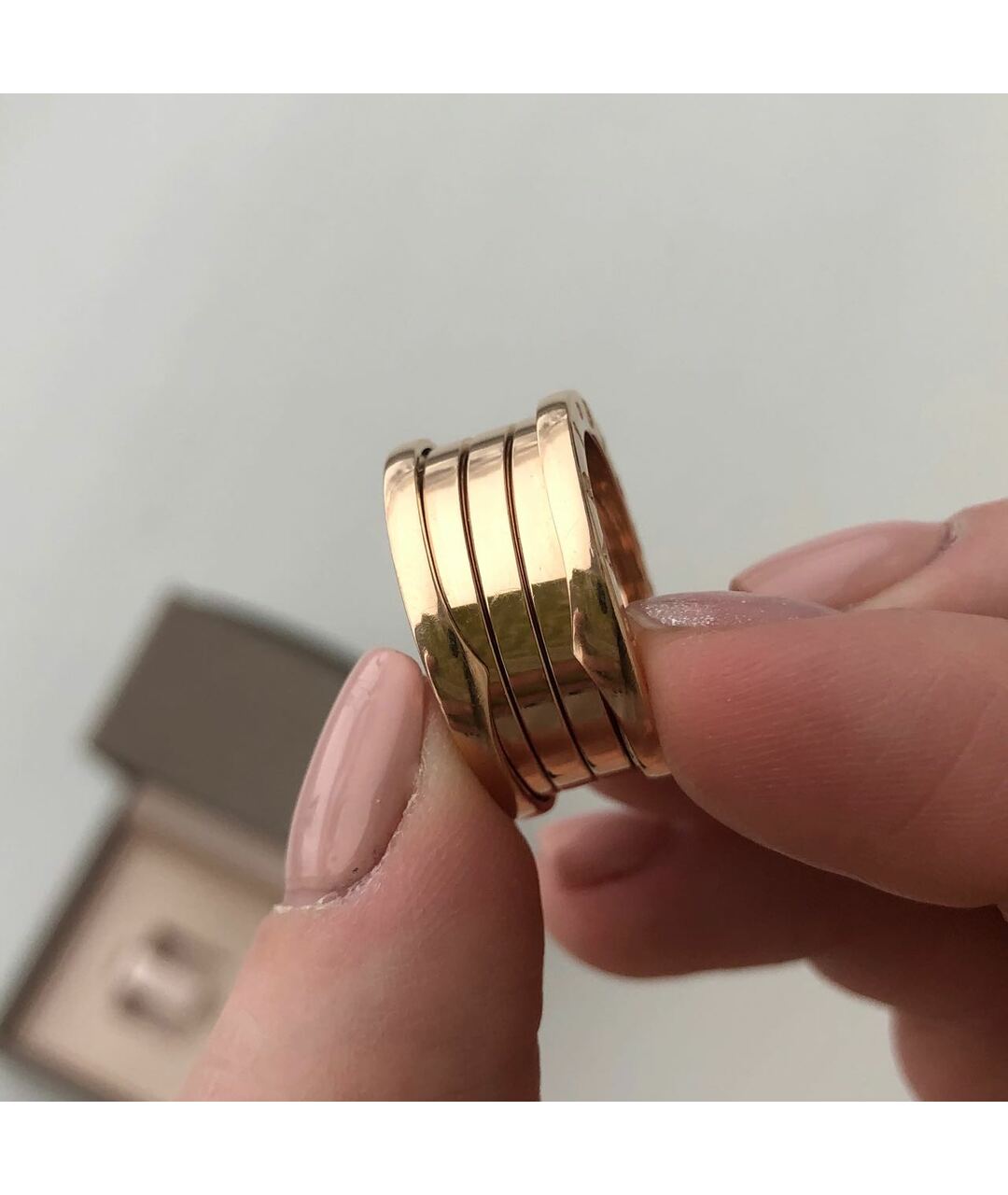 BVLGARI Золотое кольцо из розового золота, фото 5