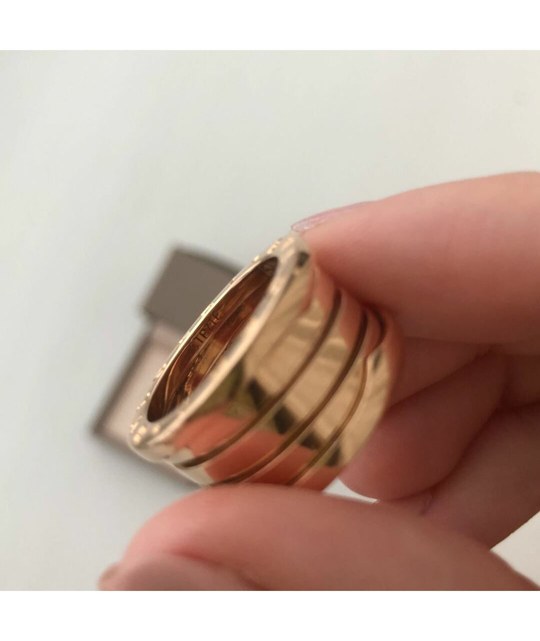 BVLGARI Золотое кольцо из розового золота, фото 4