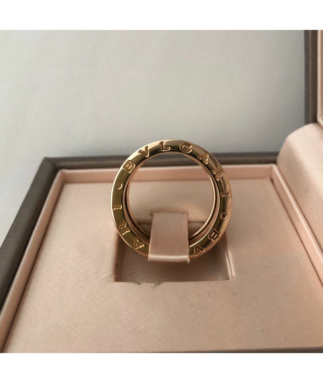 BVLGARI Золотое кольцо из розового золота, фото 3