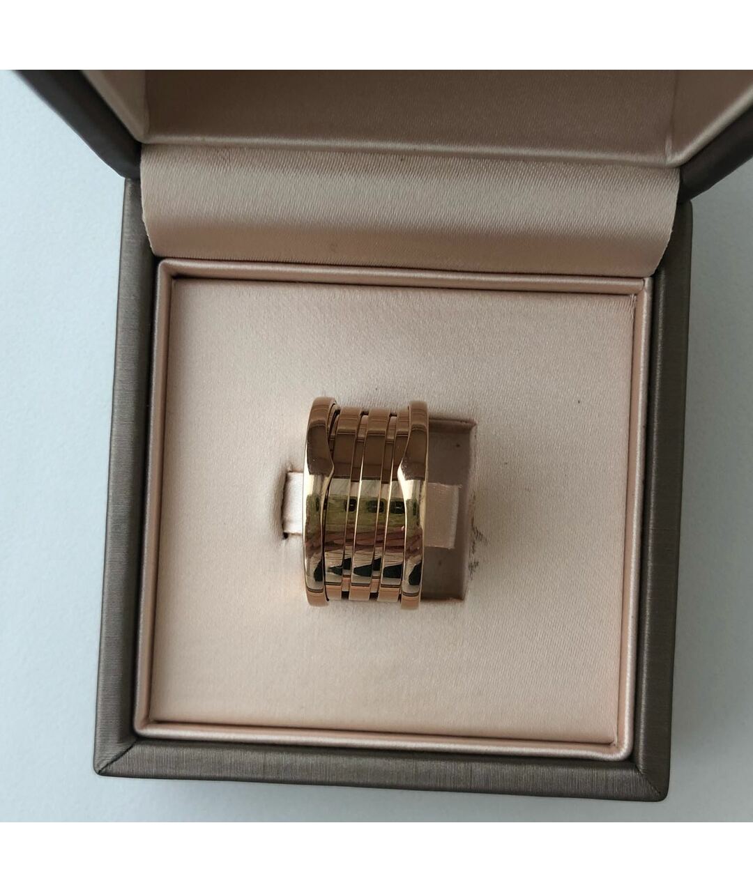 BVLGARI Золотое кольцо из розового золота, фото 2