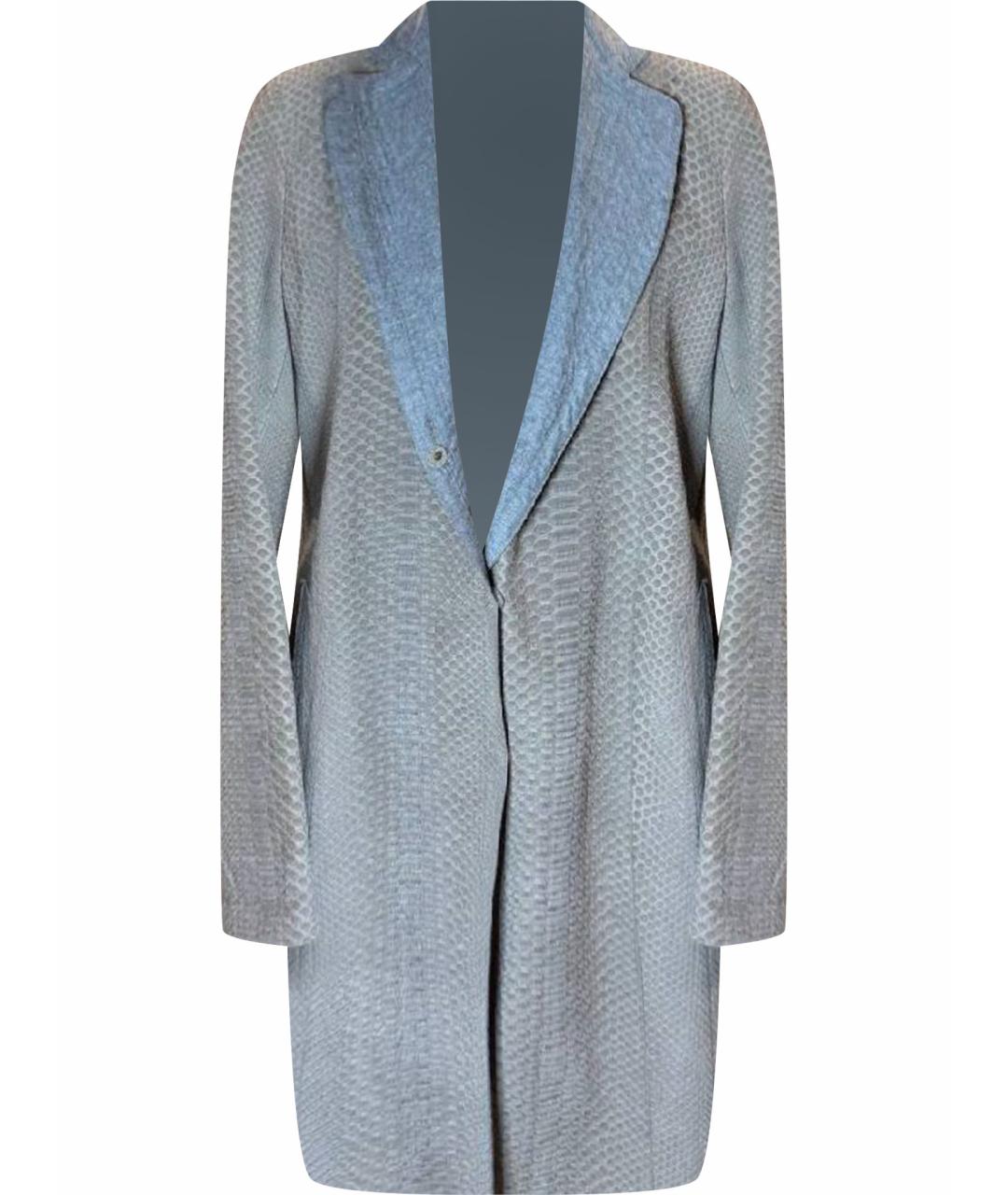 BRUNELLO CUCINELLI Серое пальто, фото 1