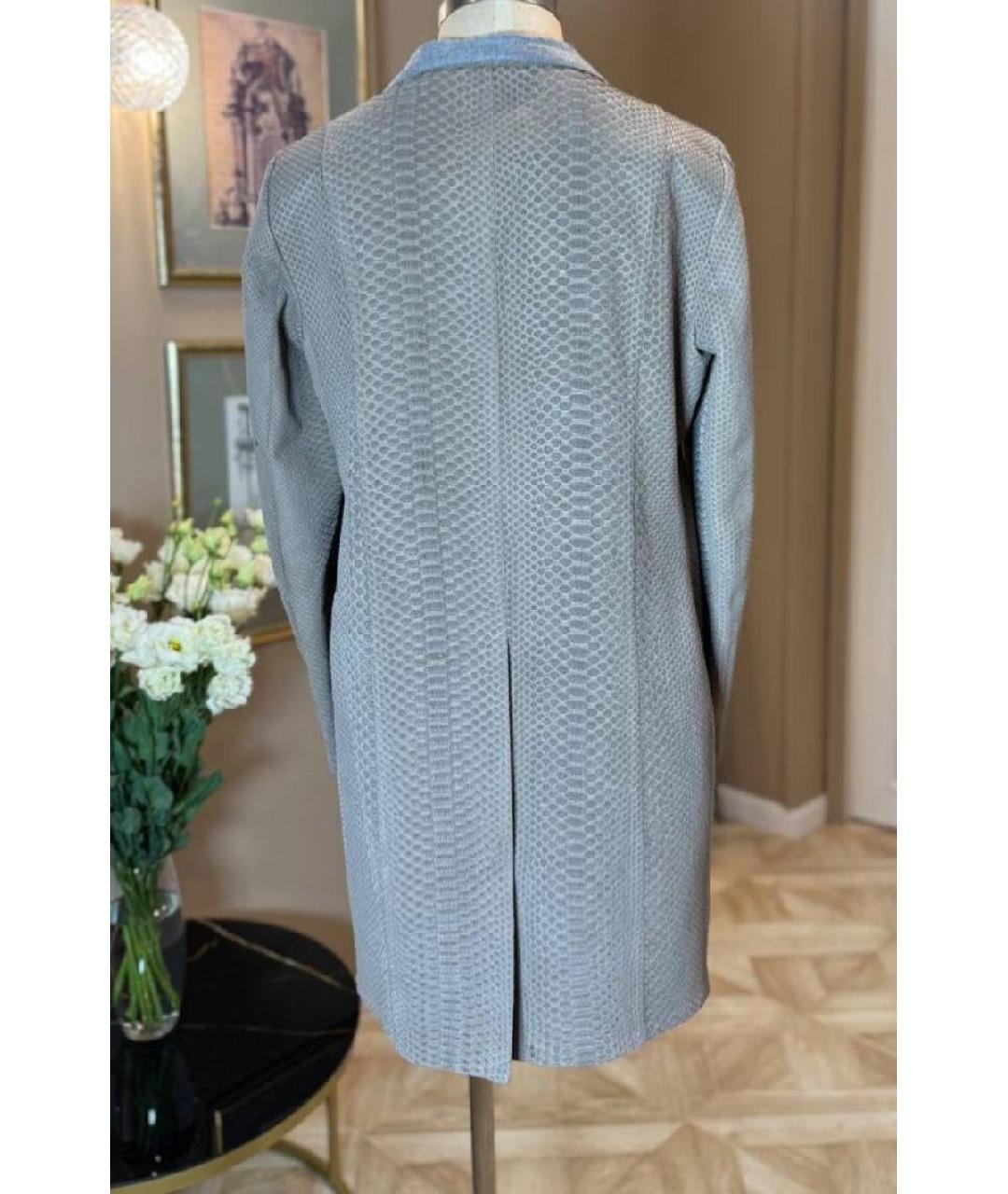 BRUNELLO CUCINELLI Серое пальто, фото 2
