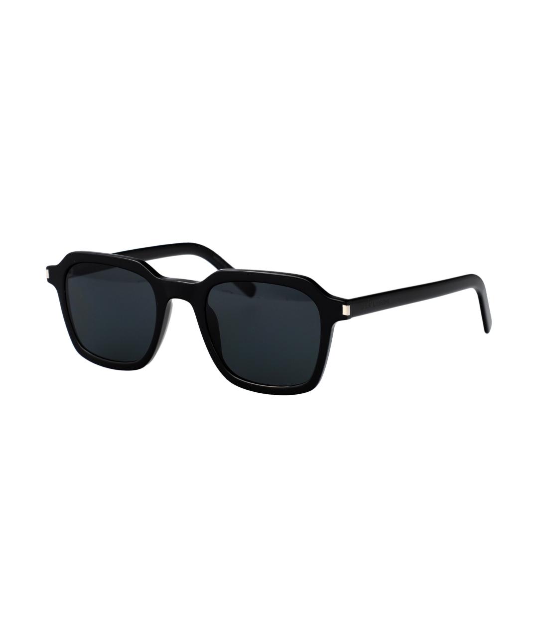 SAINT LAURENT Черные солнцезащитные очки, фото 2