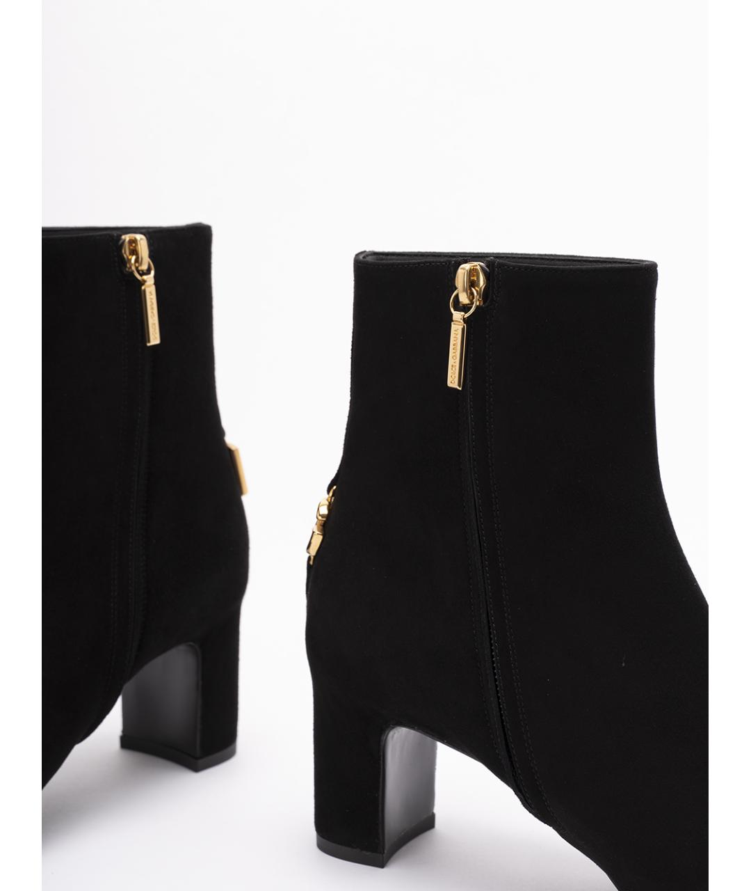 DOLCE&GABBANA Черные ботильоны, фото 5