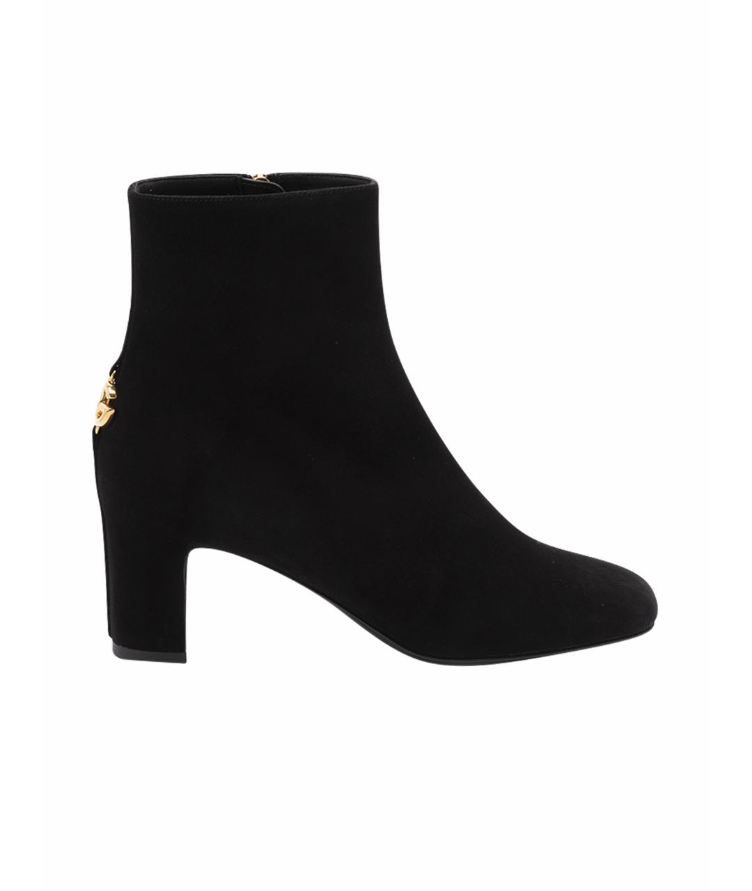DOLCE&GABBANA Черные ботильоны, фото 1