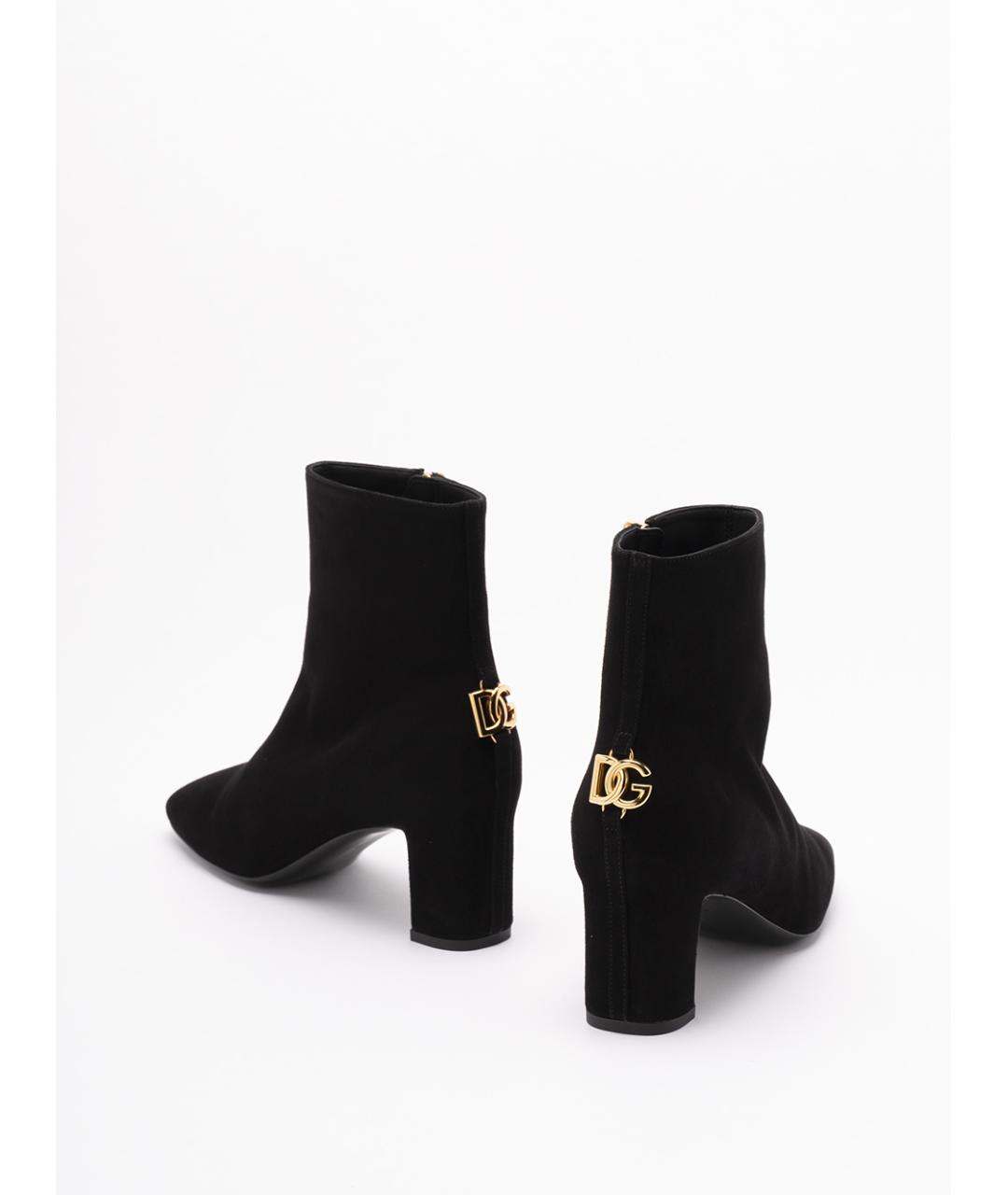 DOLCE&GABBANA Черные ботильоны, фото 3