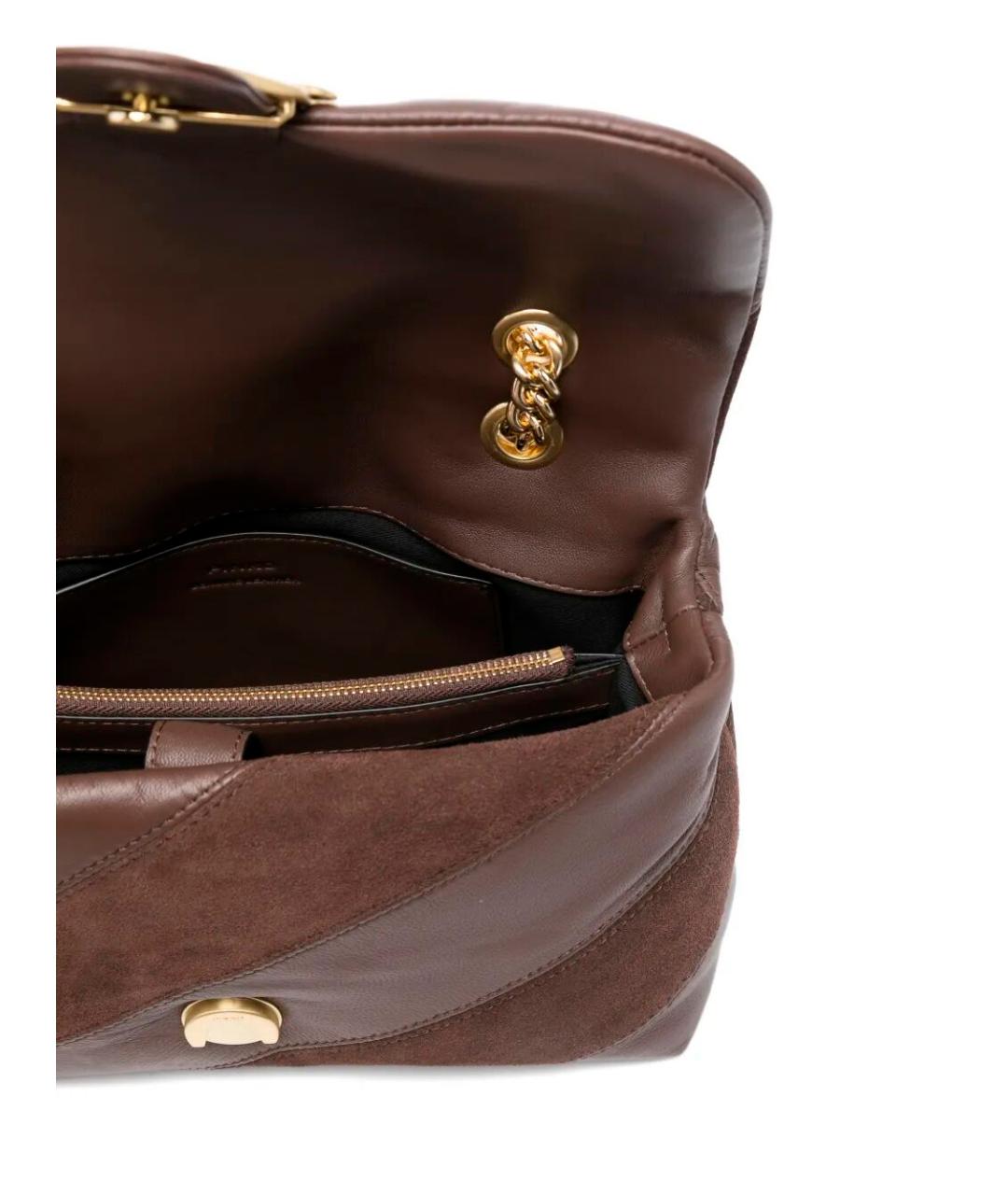 PINKO Коричневая сумка через плечо, фото 4