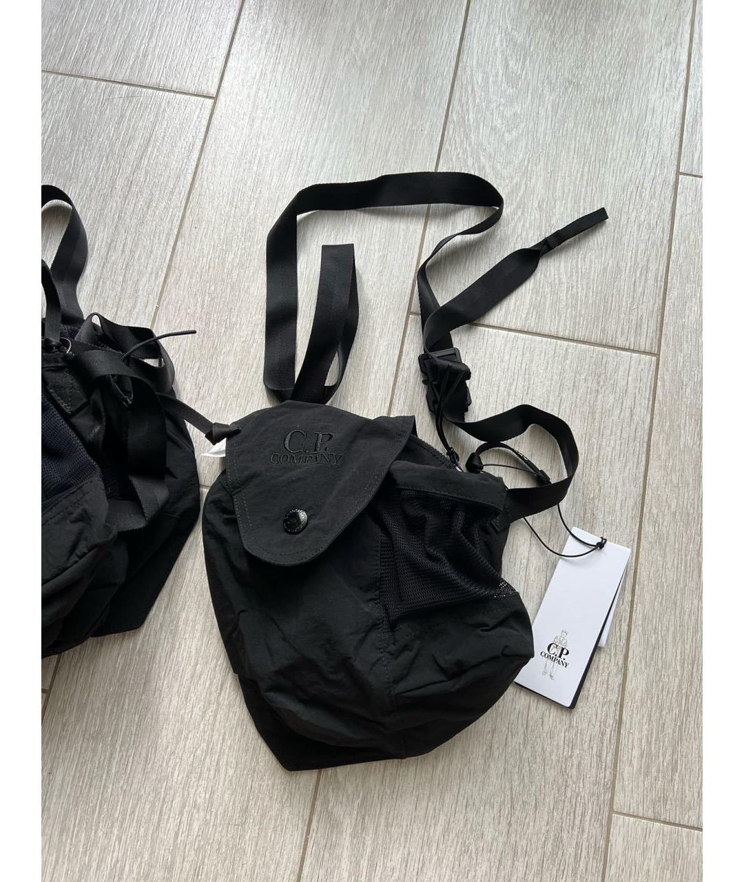 CP COMPANY Черная барсетка, фото 2