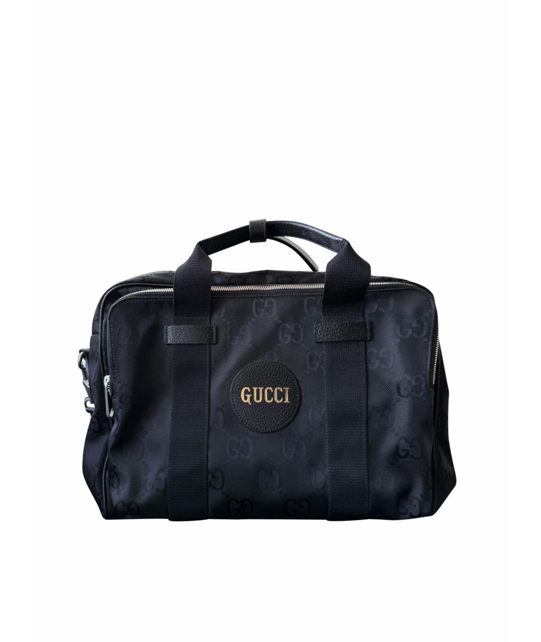 GUCCI Черный портфель, фото 1