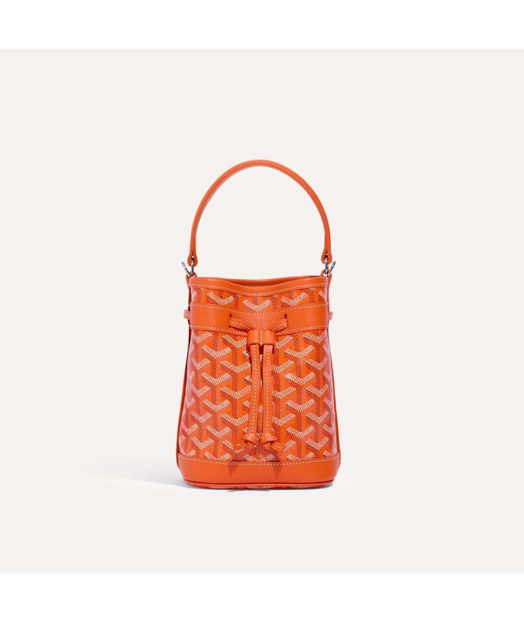 GOYARD Оранжевая сумка через плечо, фото 2