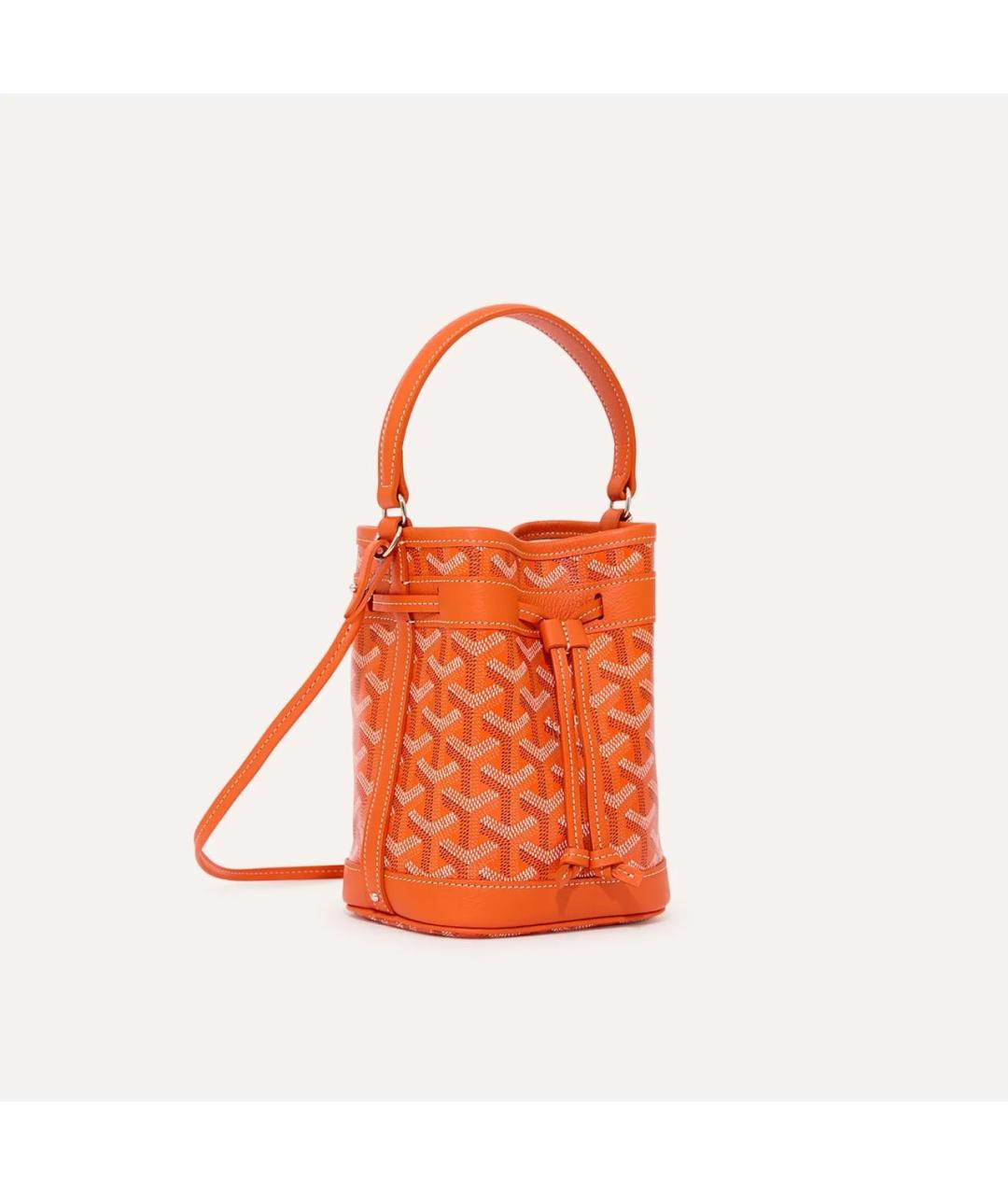 GOYARD Оранжевая сумка через плечо, фото 5