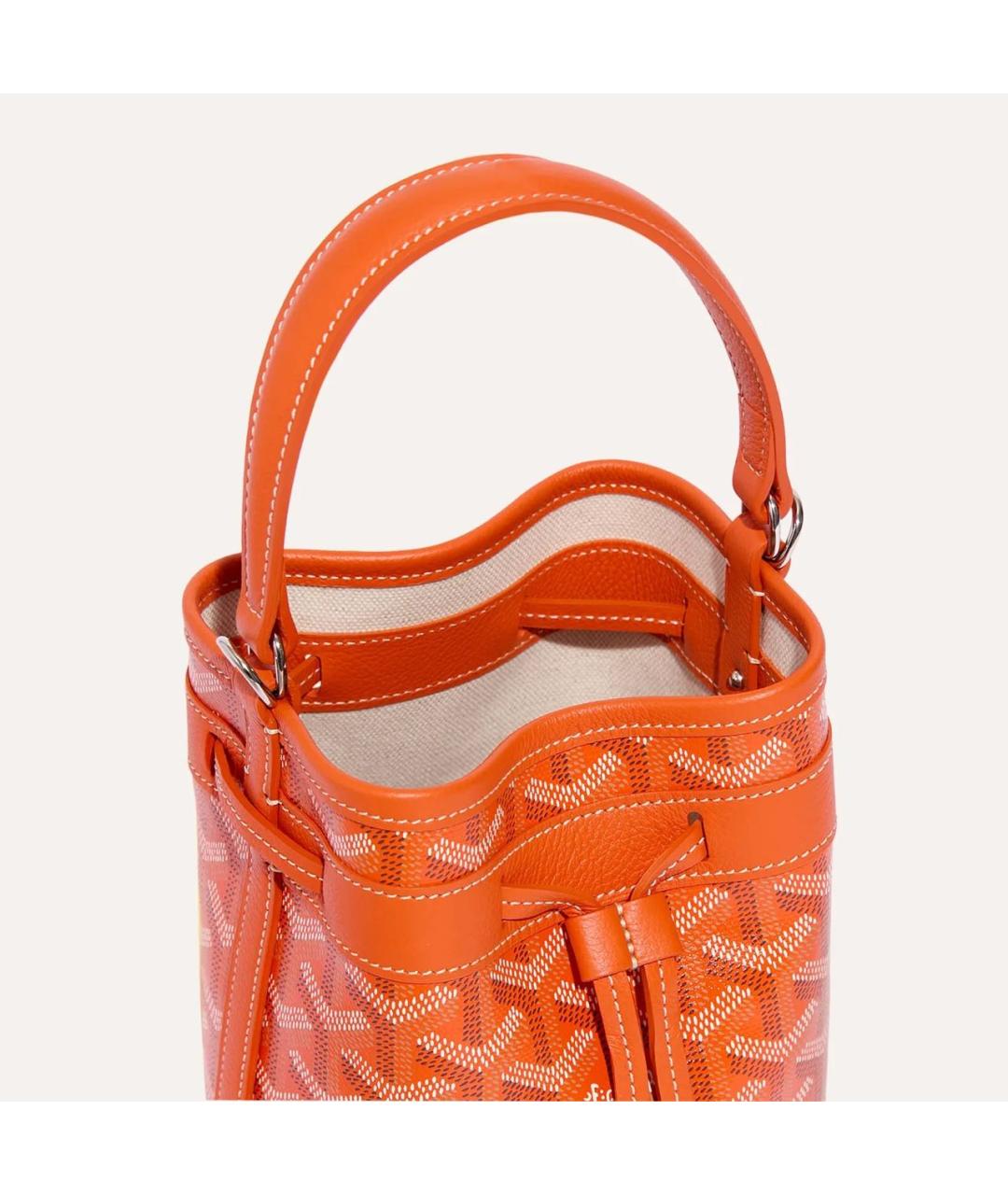 GOYARD Оранжевая сумка через плечо, фото 3