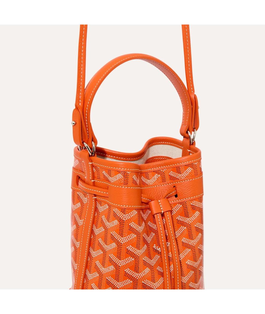 GOYARD Оранжевая сумка через плечо, фото 4