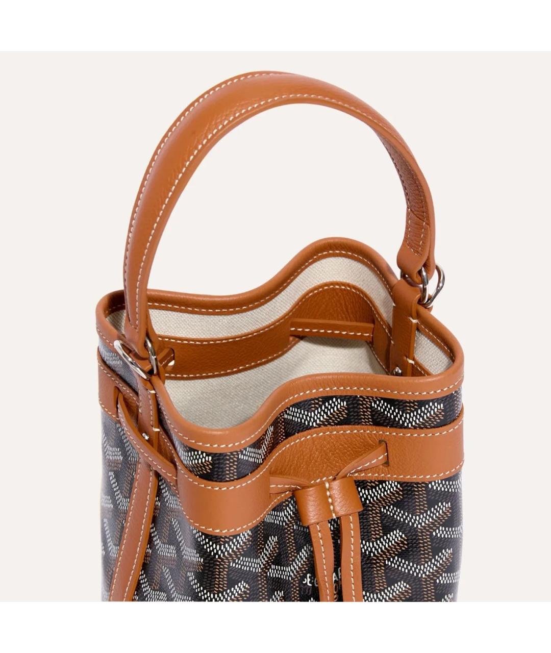 GOYARD Коричневая сумка через плечо, фото 3