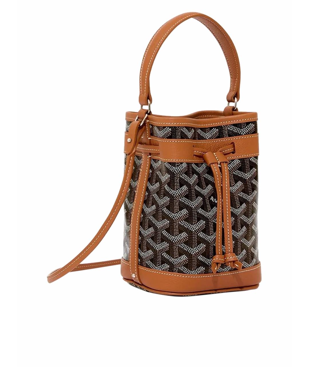 GOYARD Коричневая сумка через плечо, фото 1