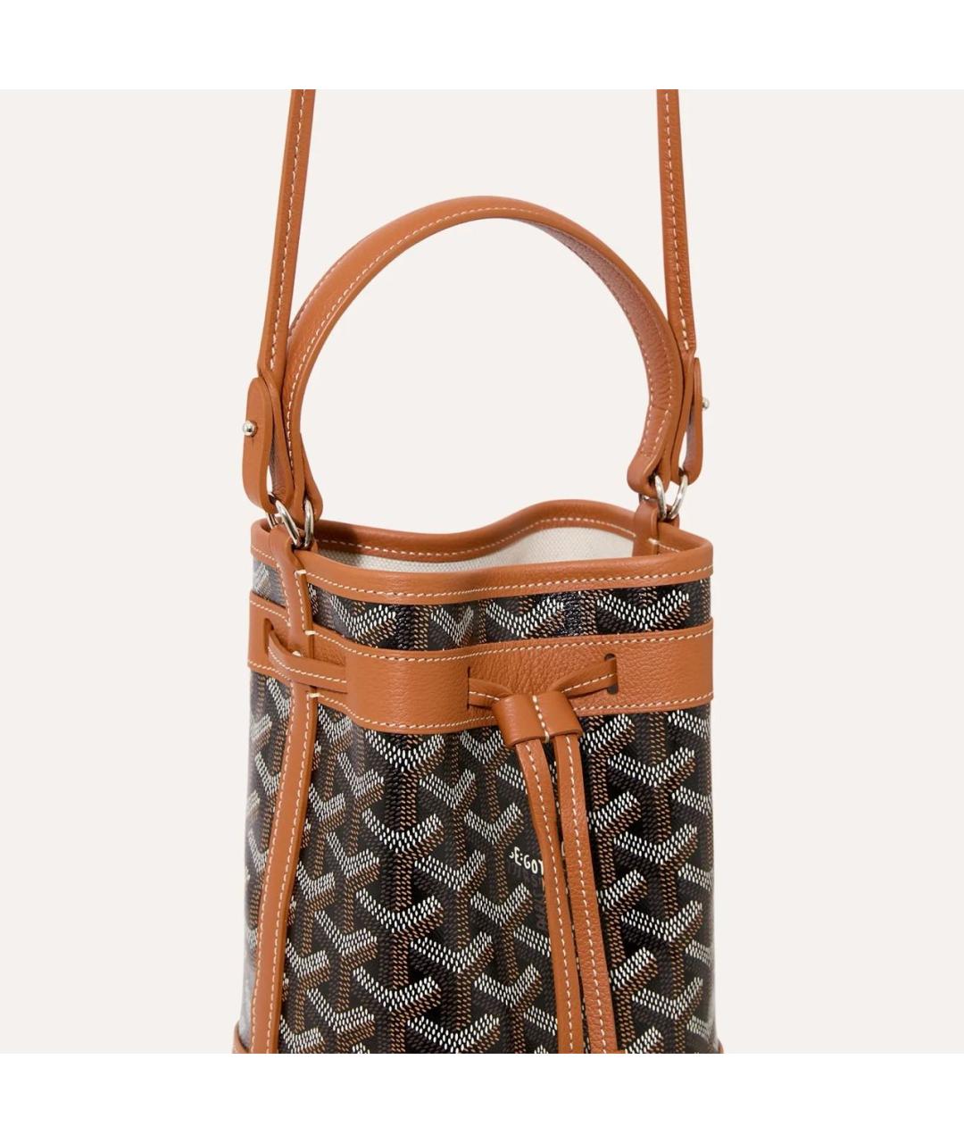 GOYARD Коричневая сумка через плечо, фото 4