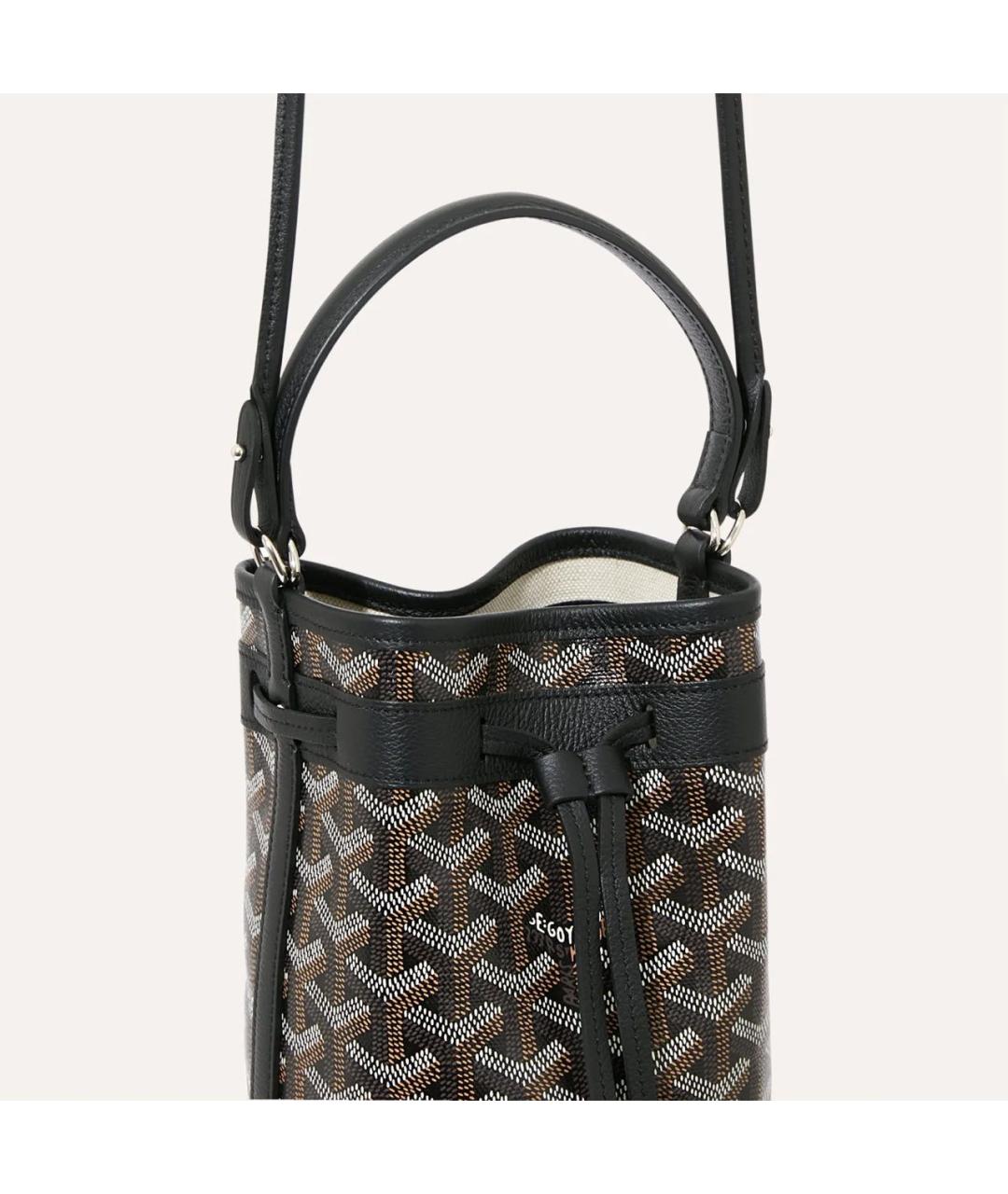 GOYARD Черная сумка через плечо, фото 4