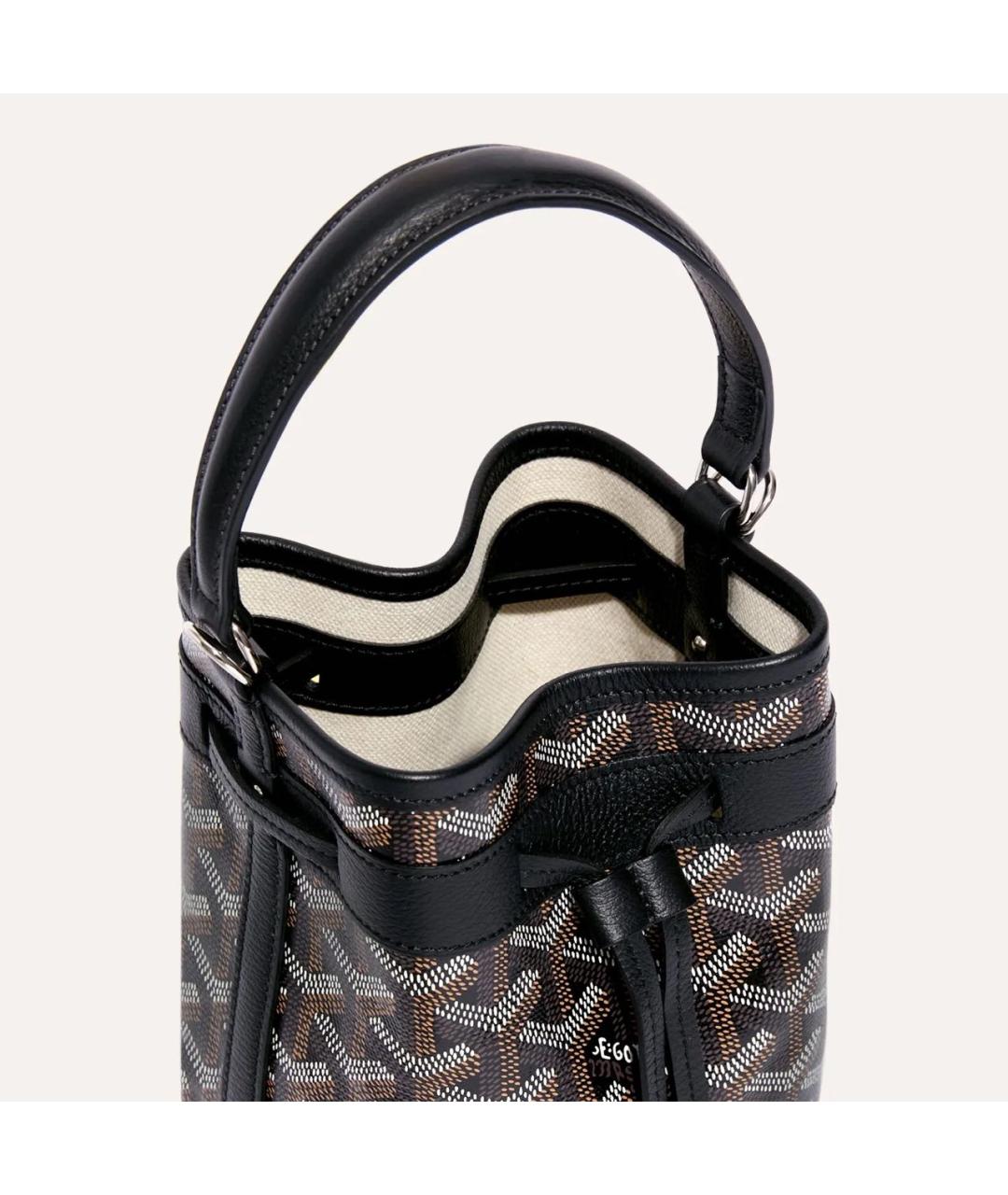 GOYARD Черная сумка через плечо, фото 3