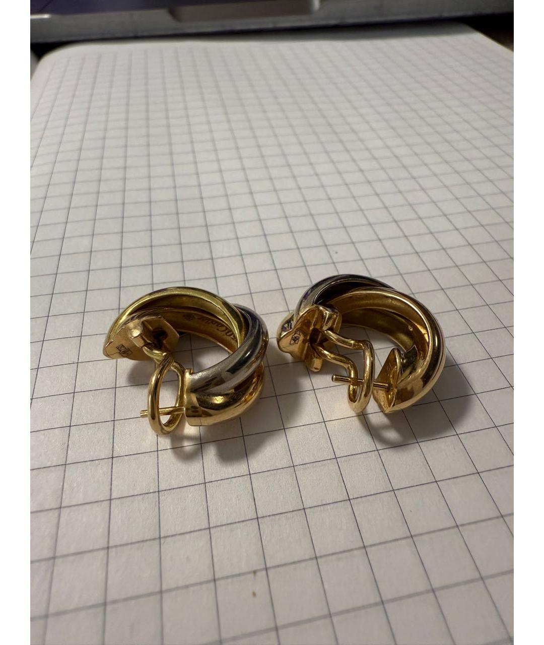 CARTIER Мульти серьги из желтого золота, фото 3