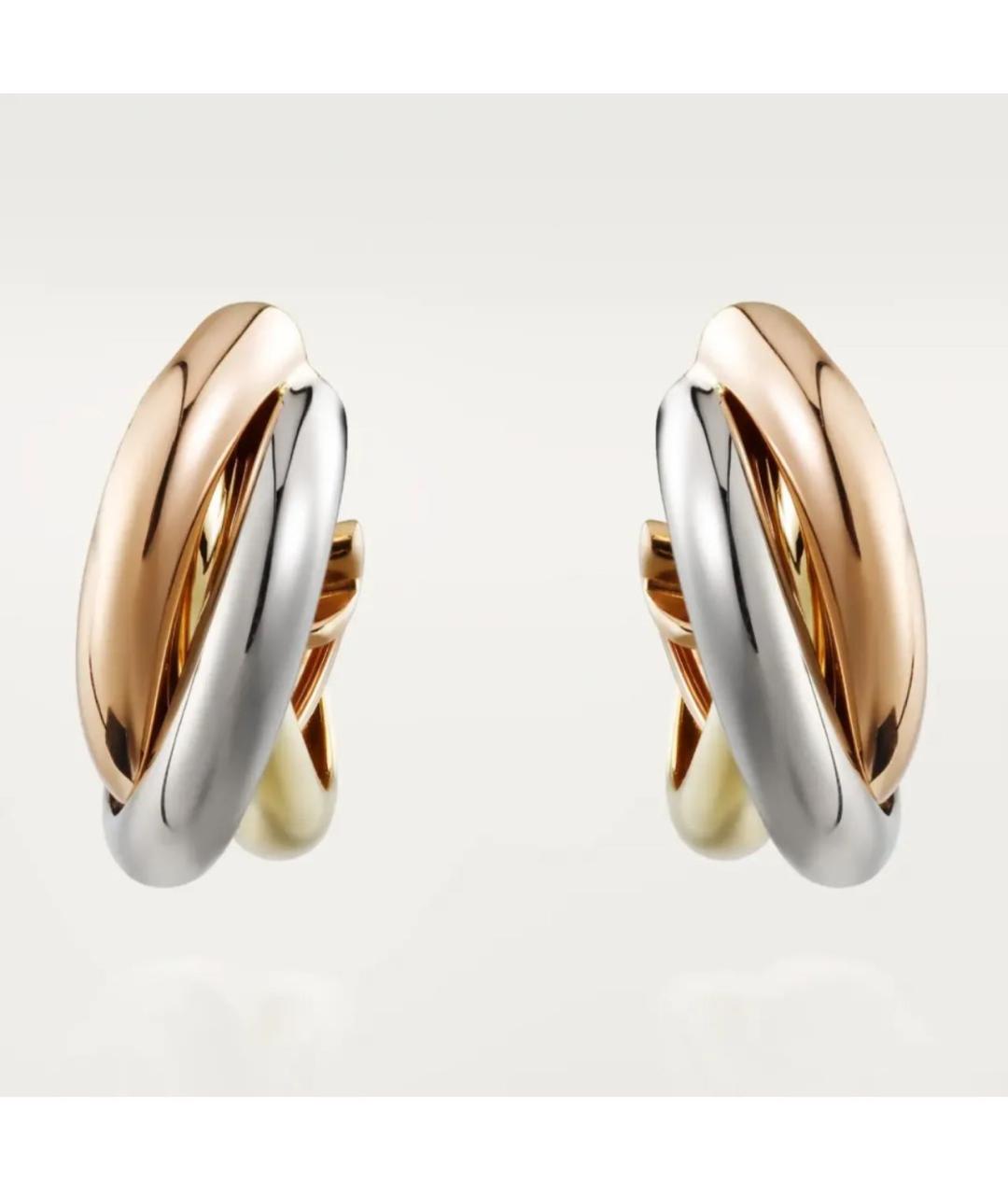 CARTIER Мульти серьги из желтого золота, фото 4