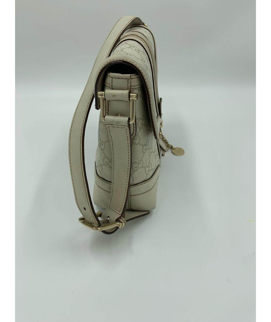 GUCCI Кожаная сумка с короткими ручками, фото 6
