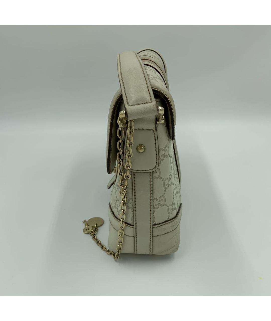 GUCCI Кожаная сумка с короткими ручками, фото 7