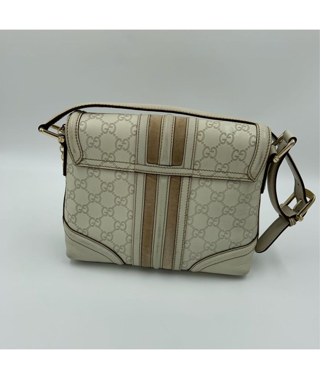 GUCCI Кожаная сумка с короткими ручками, фото 2