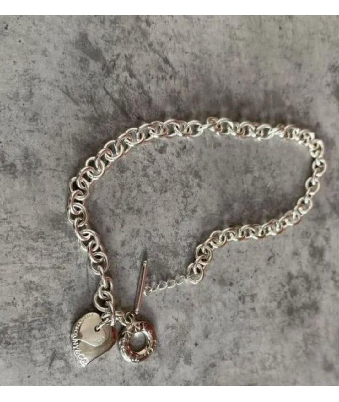 TIFFANY&CO Серебряное серебряное колье, фото 5