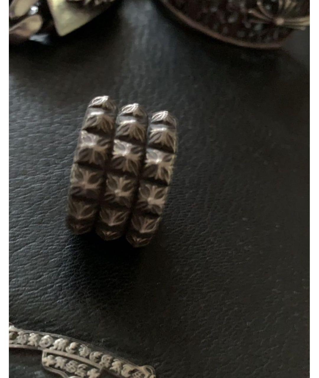 CHROME HEARTS Серебряное серебряное кольцо, фото 3