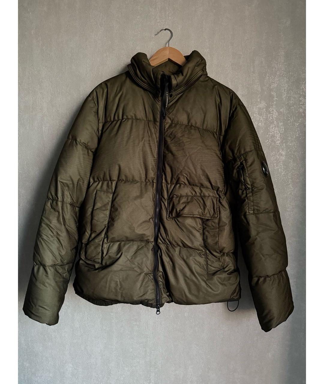 CP COMPANY Хаки полиамидовый пуховик, фото 2