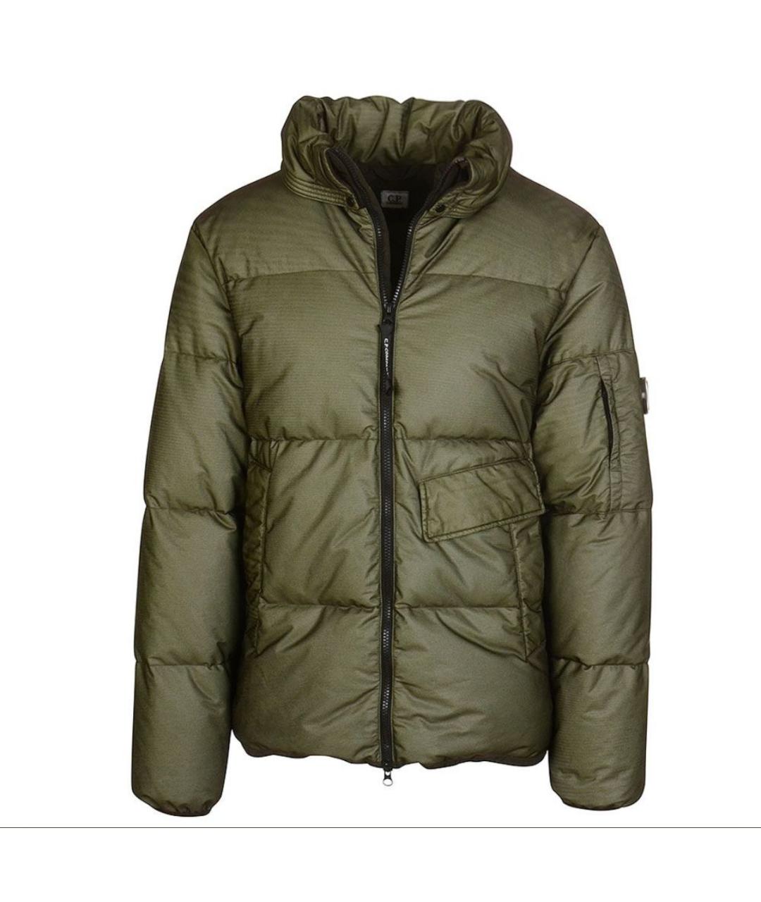 CP COMPANY Хаки полиамидовый пуховик, фото 1