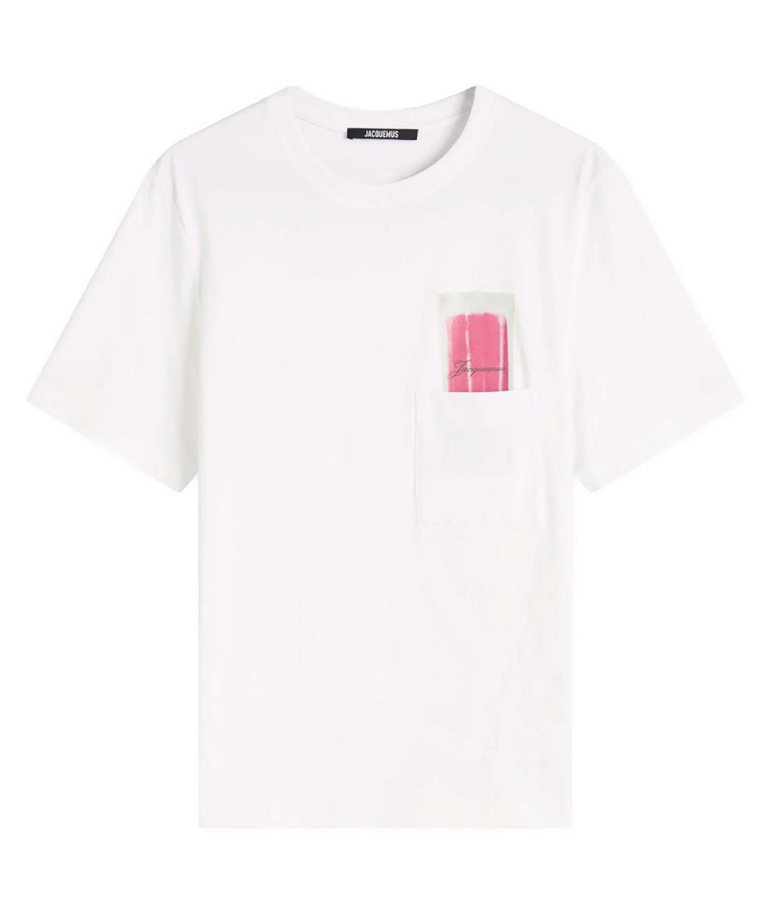 JACQUEMUS Белая футболка, фото 1