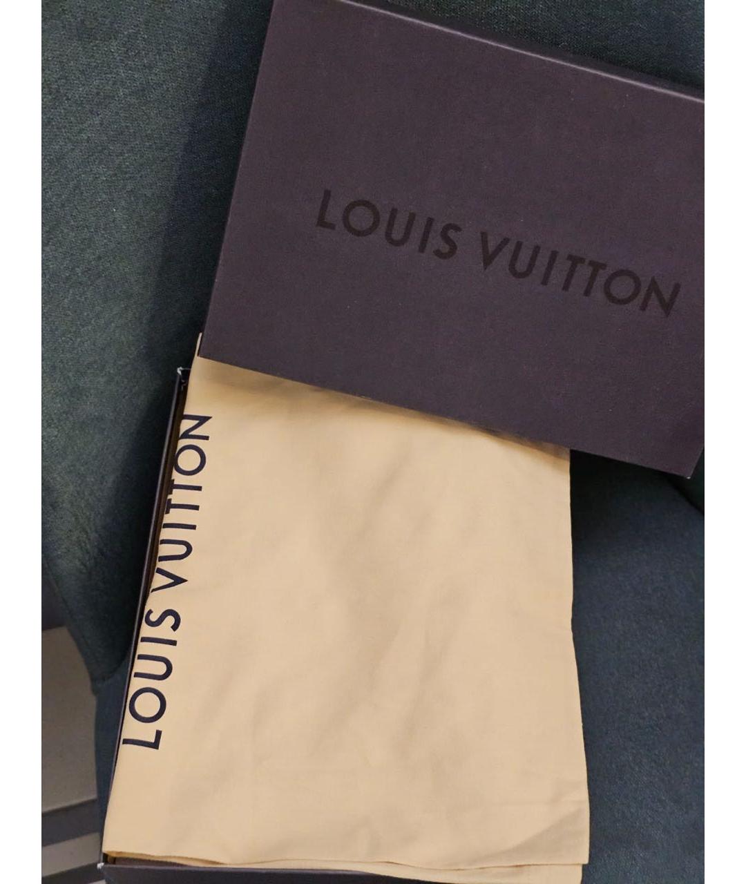 LOUIS VUITTON Черные босоножки из лакированной кожи, фото 5