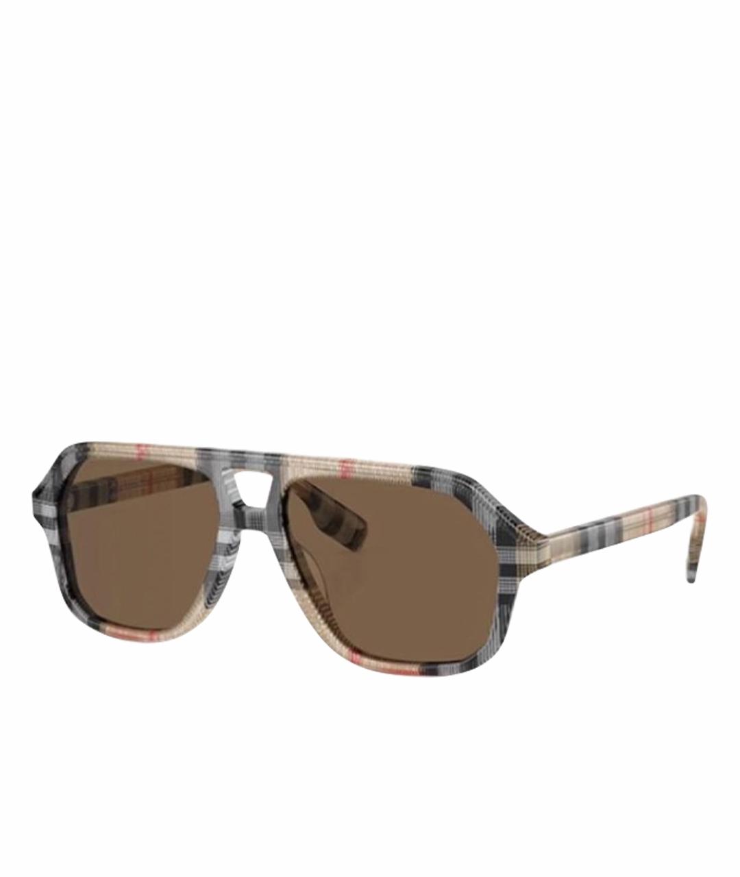 BURBERRY Мульти пластиковые солнцезащитные очки, фото 1