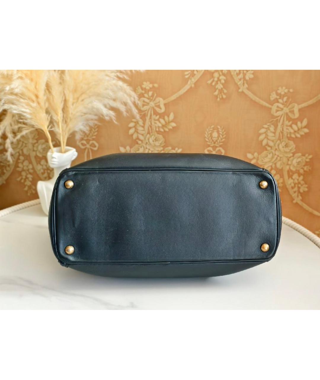 PRADA Кожаная сумка с короткими ручками, фото 7