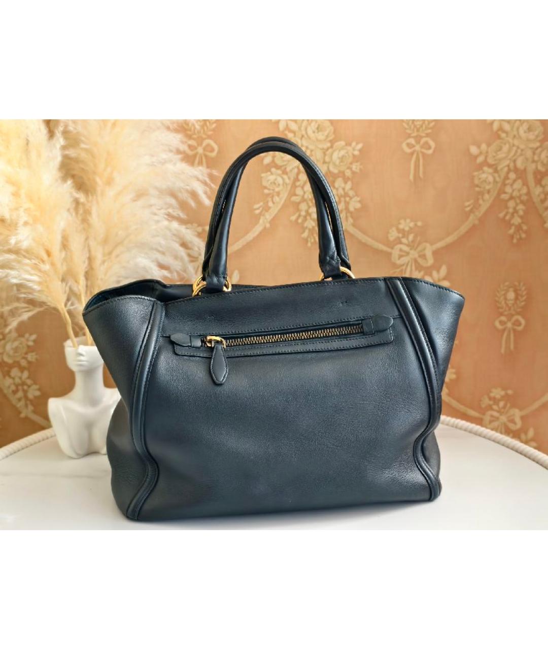 PRADA Кожаная сумка с короткими ручками, фото 3